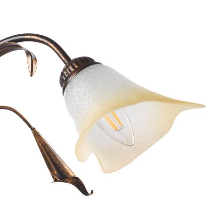ONLI - Пендел LUCREZIA 3xE14/6W/230V бронзов