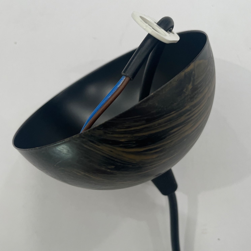 ONLI - Пендел MAIDA 1xE27/15W/230V Ø 50 cm кафяв