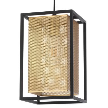 ONLI - Пендел MALIK 1xE27/22W/230V златист/черен