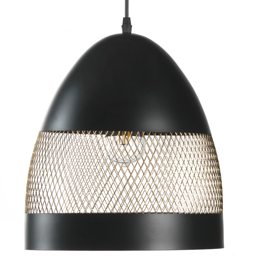 ONLI - Пендел POLLY 1xE27/22W/230V черен