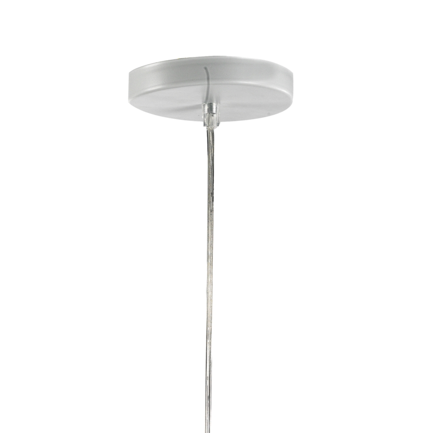 ONLI - Пендел RICKY 1xE27/15W/230V Ø 40 cm бял