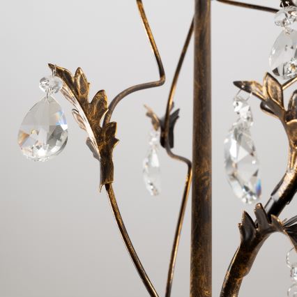 ONLI - Пендел TERESA 3xE14/6W/230V бронзов