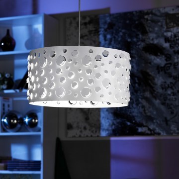 ONLI - Полилей на кабел BOLLICINE 1xE27/15W/230V бял