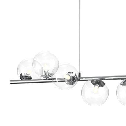 ONLI - Полилей на кабел KIMBERLY 8xG9/6W/230V лъскав хром