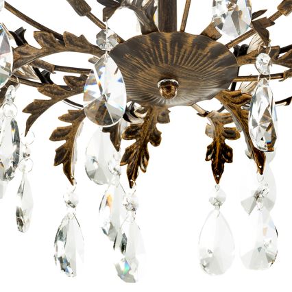 ONLI - Таванно осветително тяло TERESA 3xE14/6W/230V бронзово