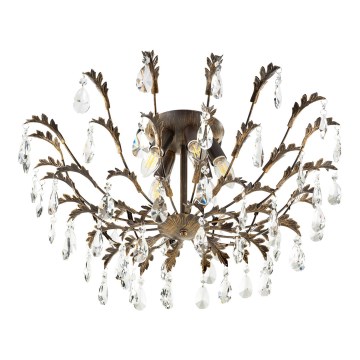 ONLI - Таванно осветително тяло TERESA 5xE14/6W/230V бронзово