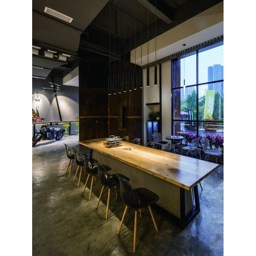 Open Design OR80803 - Пендел на кабел SLIMI 1xG9/3,5W/230V черен