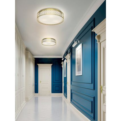 Open Design OR81015 - Плафон CAVALLI 3xE27/15W/230V Ø 52 cm месинг