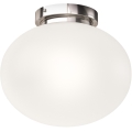 Open Design OR81169 - Таванно осветително тяло PALLA, 1xE27/12W/230V, диаметър 40 см, полирано хромирано покритие
