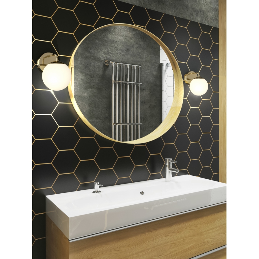 Open Design OR81398 - Стенна лампа за баня BAO 1xG9/8W/230V IP44 златна