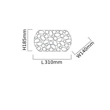 Open Design OR81473 - Настенно осветително тяло CARERA 1xG9/7W/230V бляскав хром