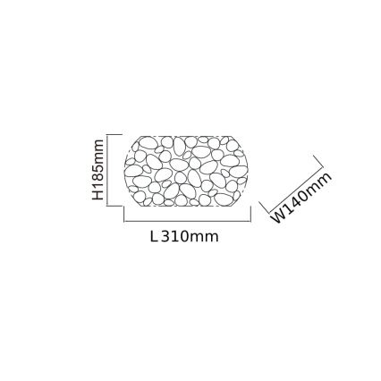 Open Design OR81480 - Настенно осветително тяло CARERA 1xG9/7W/230V розово злато