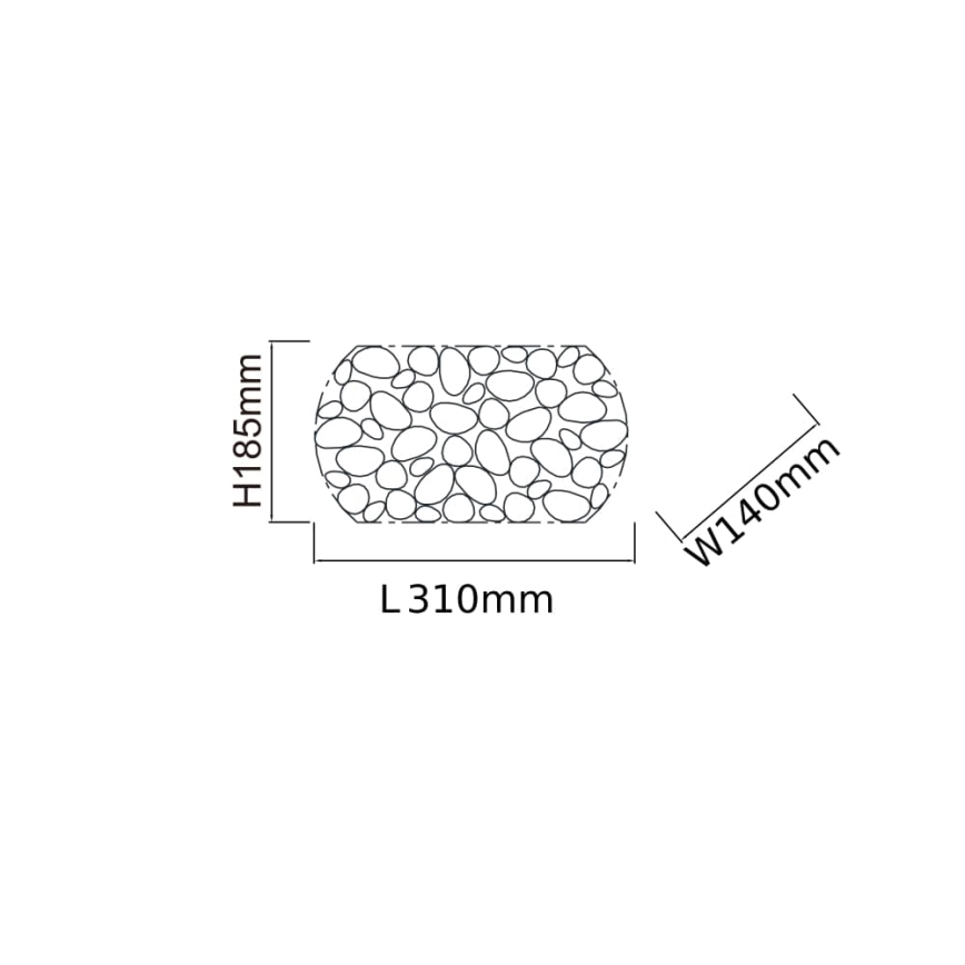 Open Design OR81480 - Настенно осветително тяло CARERA 1xG9/7W/230V розово злато