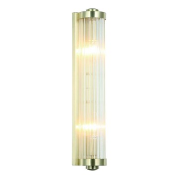 Open Design OR81572 - Настенно осветително тяло FIATTO 2xE14/12W/230V, месинг