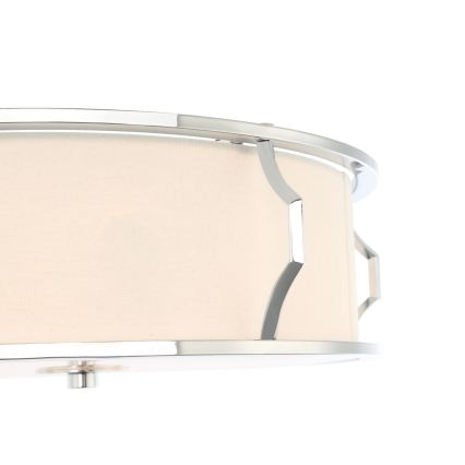 Open Design OR84399 - Таванно осветително тяло PIRELO 3xE14/12W/230V, диаметър 45 см, лъскав хром