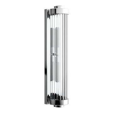Open Design OR84474 - Стенно осветително тяло за баня FUMI 2xG9/8W/230V IP44 лъскав хром