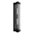 Open Design OR84498 - Стенна лампа за баня FUMI 2xG9/8W/230V IP44 черна