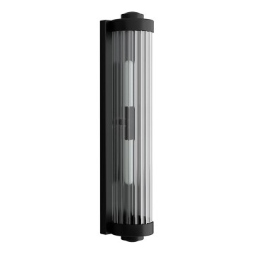 Open Design OR84498 - Стенна лампа за баня FUMI 2xG9/8W/230V IP44 черна