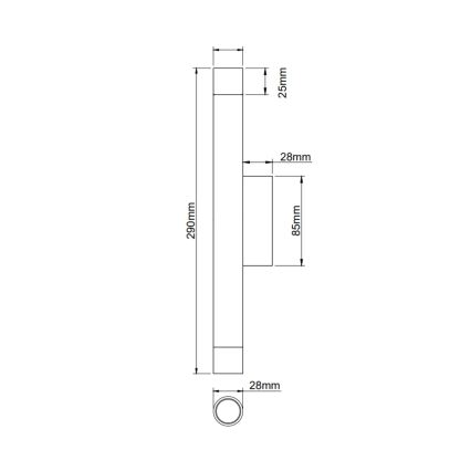 Open Design OR84559 - Аплик Q 2xG9/3,5W/230V бяло/златно