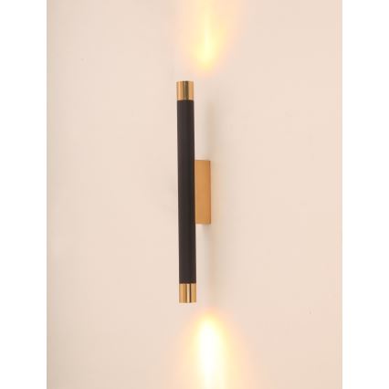 Open Design OR84573 - Настенно осветително тяло Q 2xG9/3,5W/230V черно/златисто