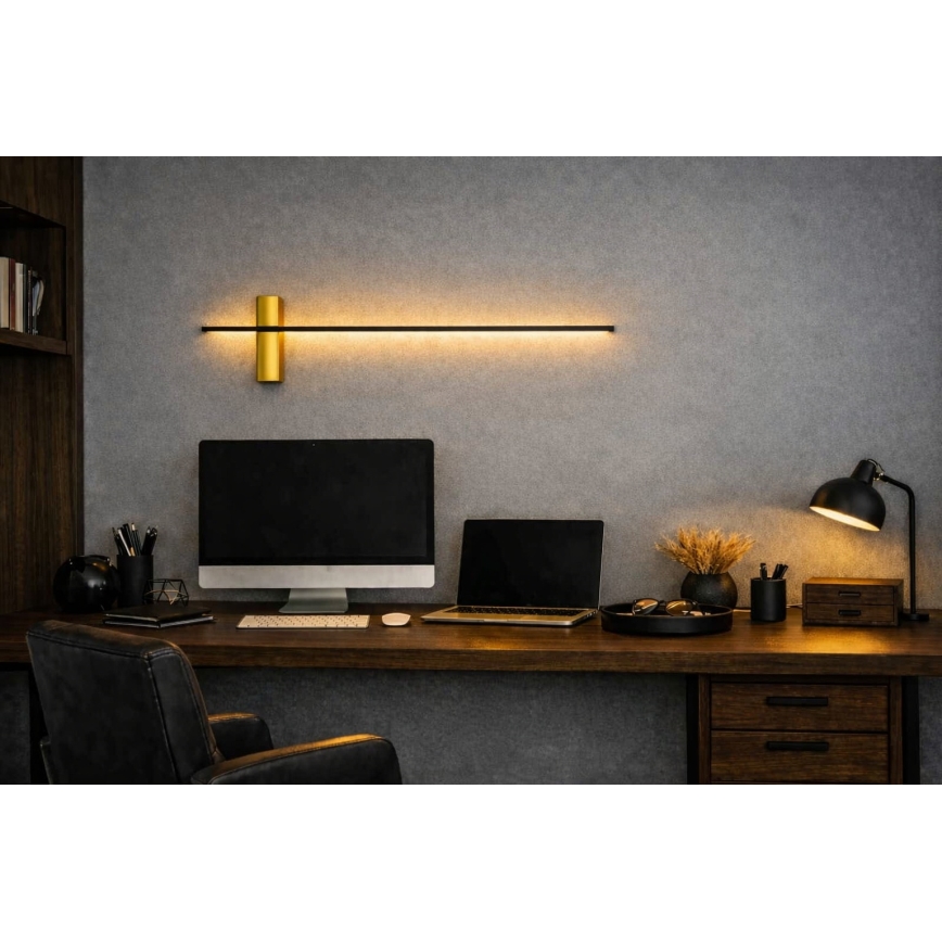 Open Design OR85082 - LED стенен аплик BENE LED/7W/230V 62 cm златен