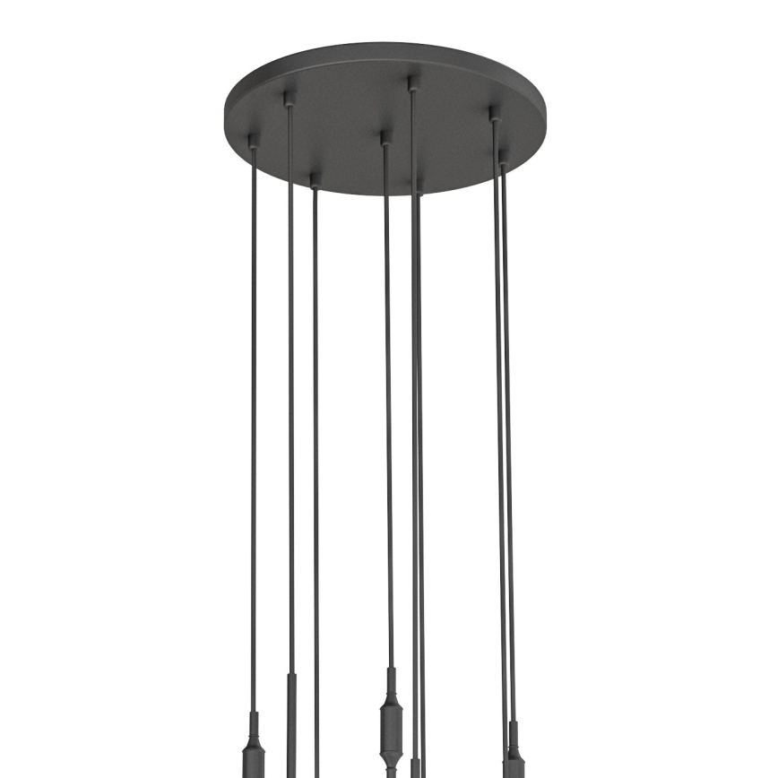 Open Design OR85341 - Подвесен полилей на кабел ERO 8xG9/8W/230V, черен