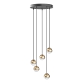 Open Design OR85518 - LED полилей на кабел BOLICINA 5xLED/5W/230V златист/черен