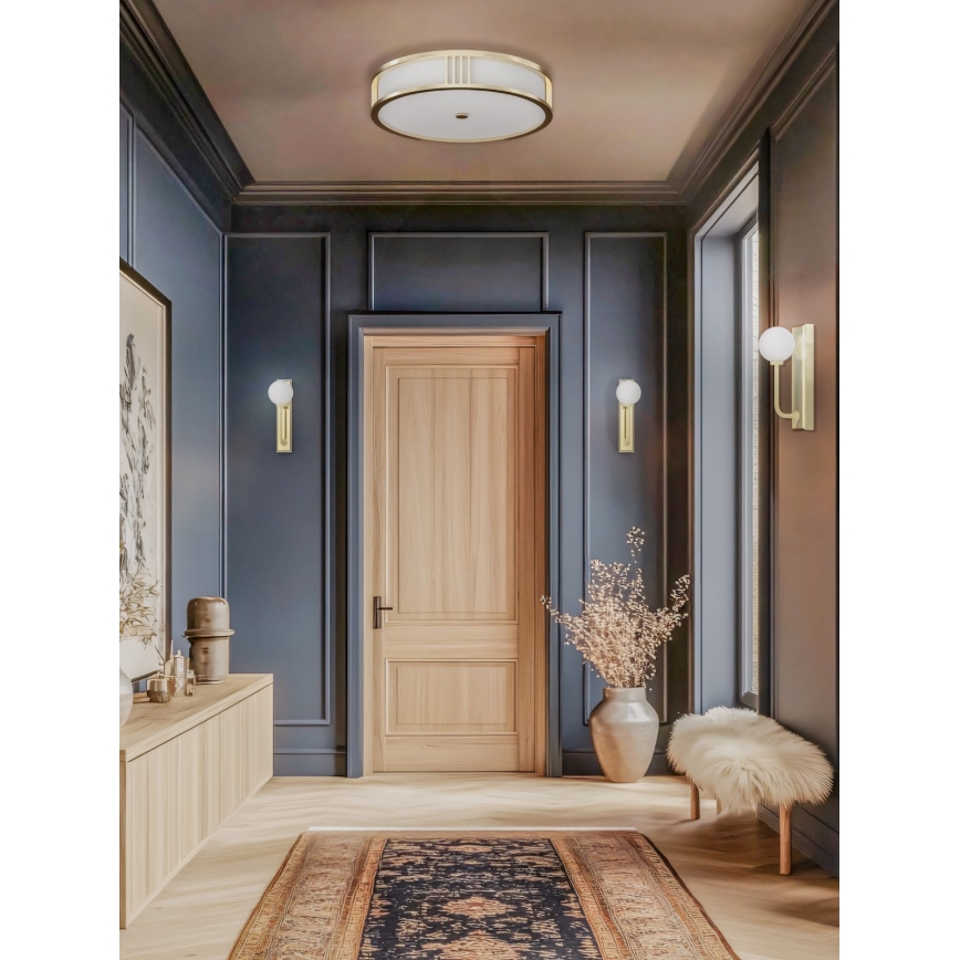 Open Design OR85778 - Таванно осветително тяло SANDRO 3xE14/12W/230V Ø35 см, месинг