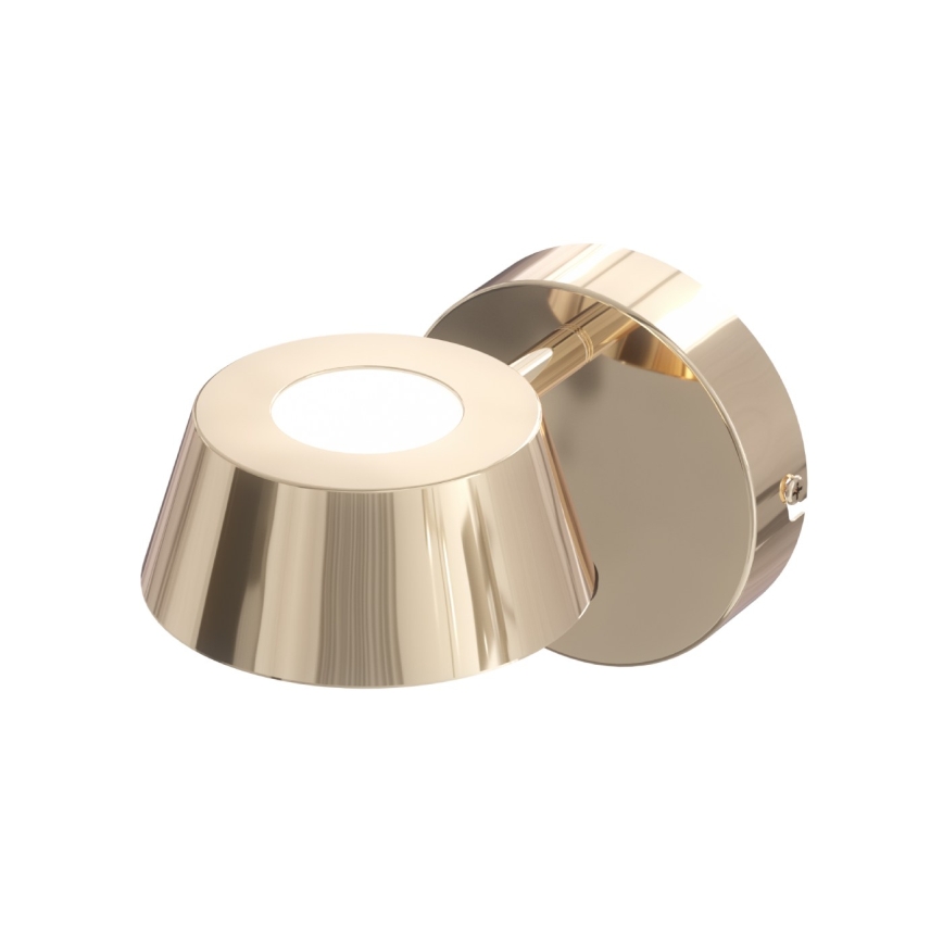 Open Design OR86539 - LED стенен аплик TIMO, LED/6W/230V, 3000/4500/6500K, месинг