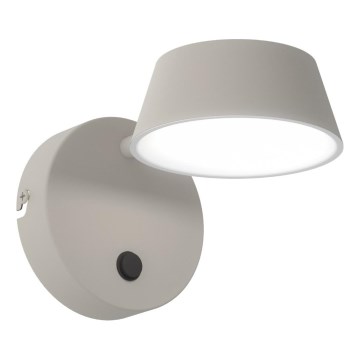 Open Design OR86546 - LED стенна лампа TIMO LED/6W/230V 3000/4500/6500K бежова