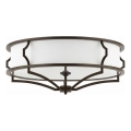 Open Design OR86607 - Плафон STESSO 4xE27/12W/230V Ø 65 cm кафяво