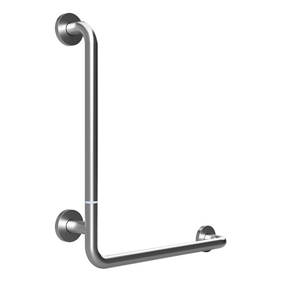 Опорна ръкохватка 63x68 см неръждаема стомана/сребристо