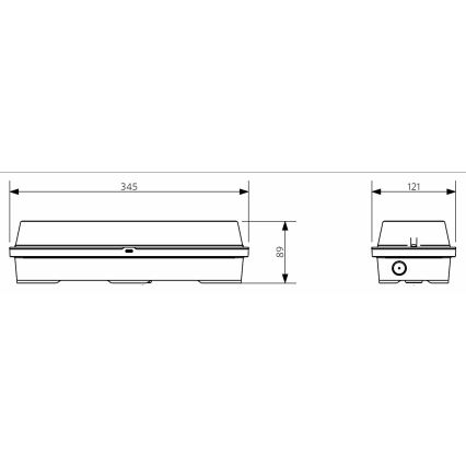 Opple 26277 - LED Индустриална лампа ECOMAX LED/5W/230V IP65