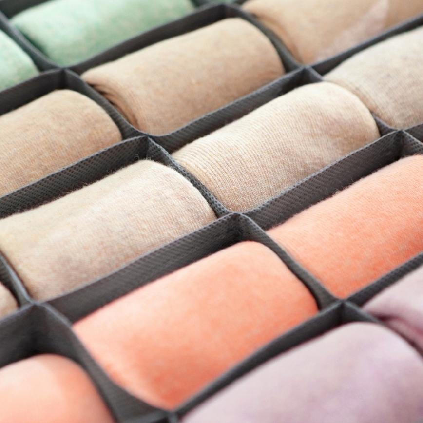 Органайзер за бельо за чекмедже GRANT сив