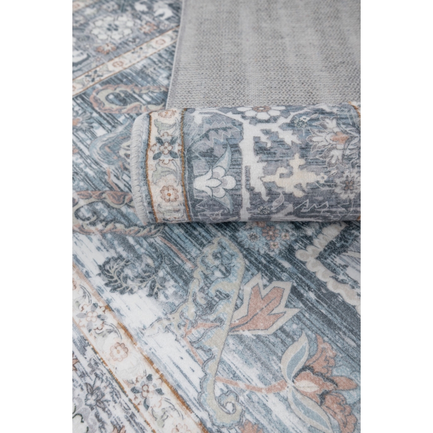 Ориенталски килим DOVE-VINTAGE, 120x170 см, 2600 g/m2, сив