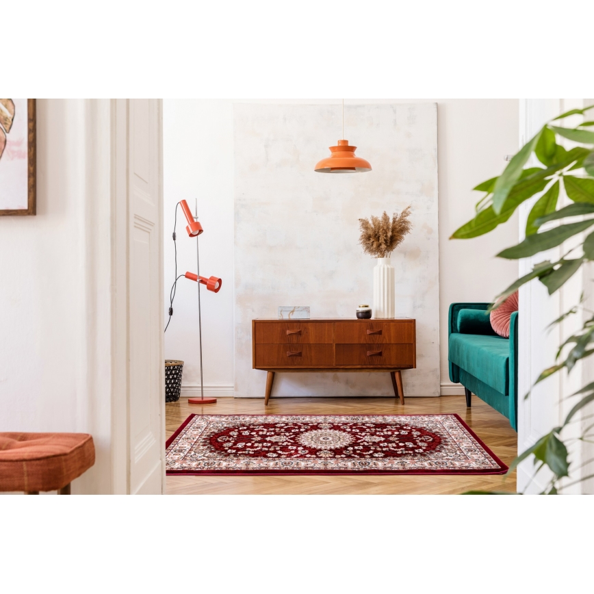 Ориенталски килим DUBAI 80x150 cm 2300 g/m2 червен