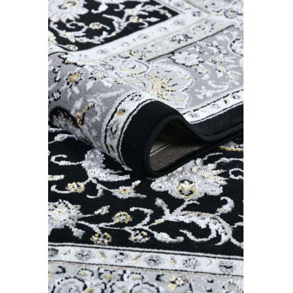 Ориенталски килим GRECE 120x170 cm 2150 g/m2 черно/сиво/бяло