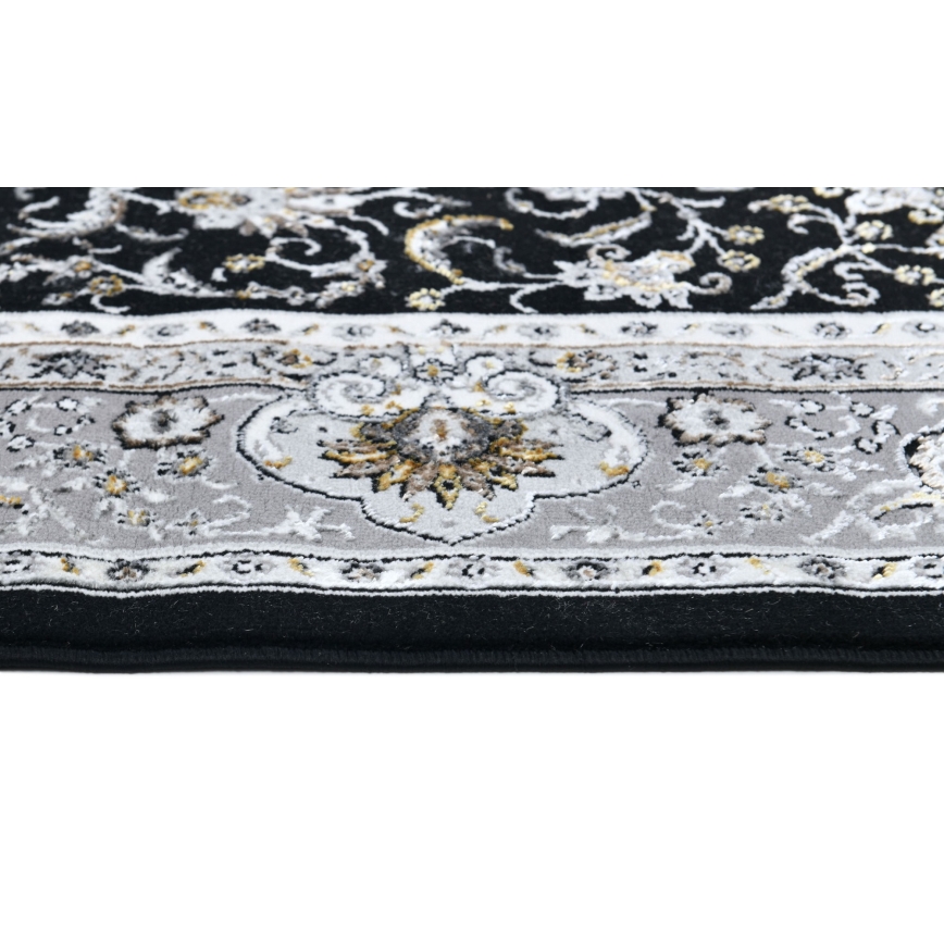 Ориенталски килим GRECE 120x170 cm 2150 g/m2 черно/сиво/бяло