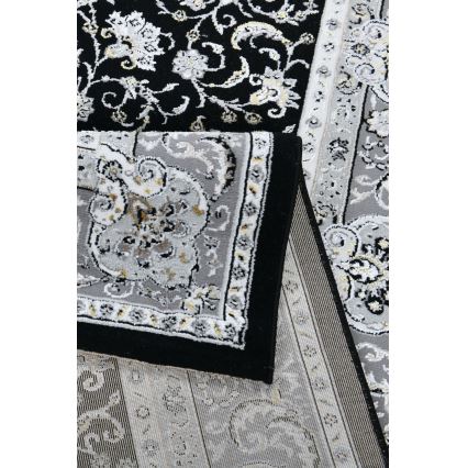 Ориенталски килим GRECE 120x170 cm 2150 g/m2 черно/сиво/бяло
