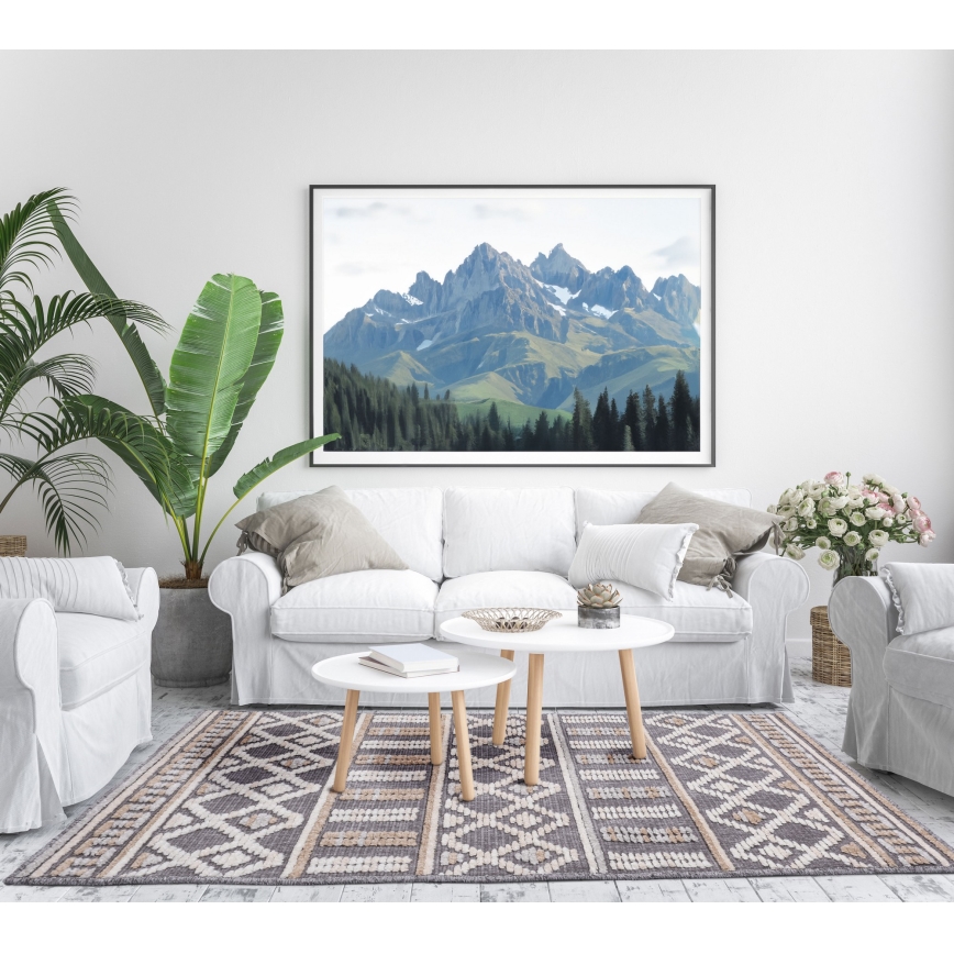 Ориенталски килим NEPAL 80x153 cm сив/бежов