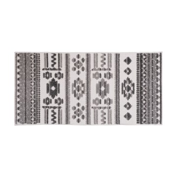 Ориенталски килим NEPAL 80x153 см сив/бял