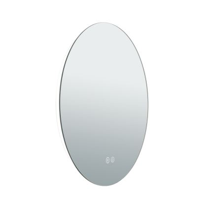LED Баня отопляем стена огледало с подсветка FOCUS LED/18W/230V 3000/4200/6000K Ø 45 cm IP44