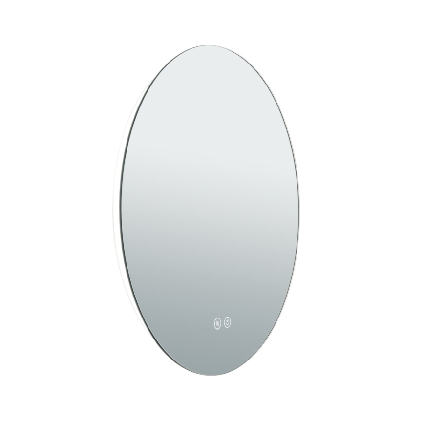 LED Баня отопляем стена огледало с подсветка FOCUS LED/18W/230V 3000/4200/6000K Ø 45 cm IP44