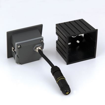 LED Лампа за вграждане LORO LED/2W/230V IP65 антрацит