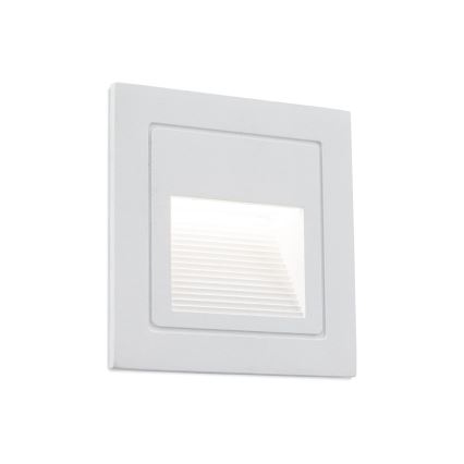 LED Лампа за вграждане LORO LED/2W/230V IP65 бял