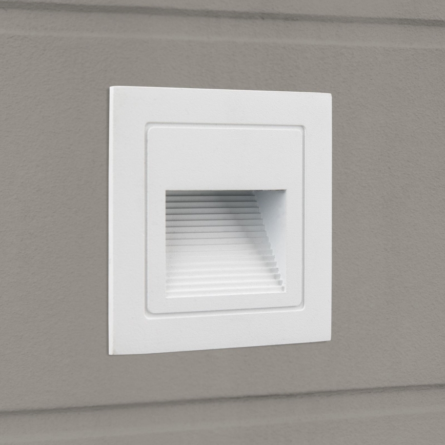 LED Лампа за вграждане LORO LED/2W/230V IP65 бял