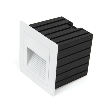 LED Лампа за вграждане LORO LED/2W/230V IP65 бял