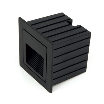 LED Вградена лампа LORO LED/2W/230V IP65 черен