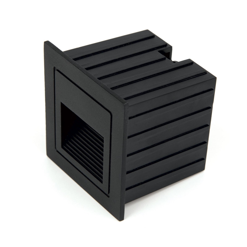 LED Вградена лампа LORO LED/2W/230V IP65 черен