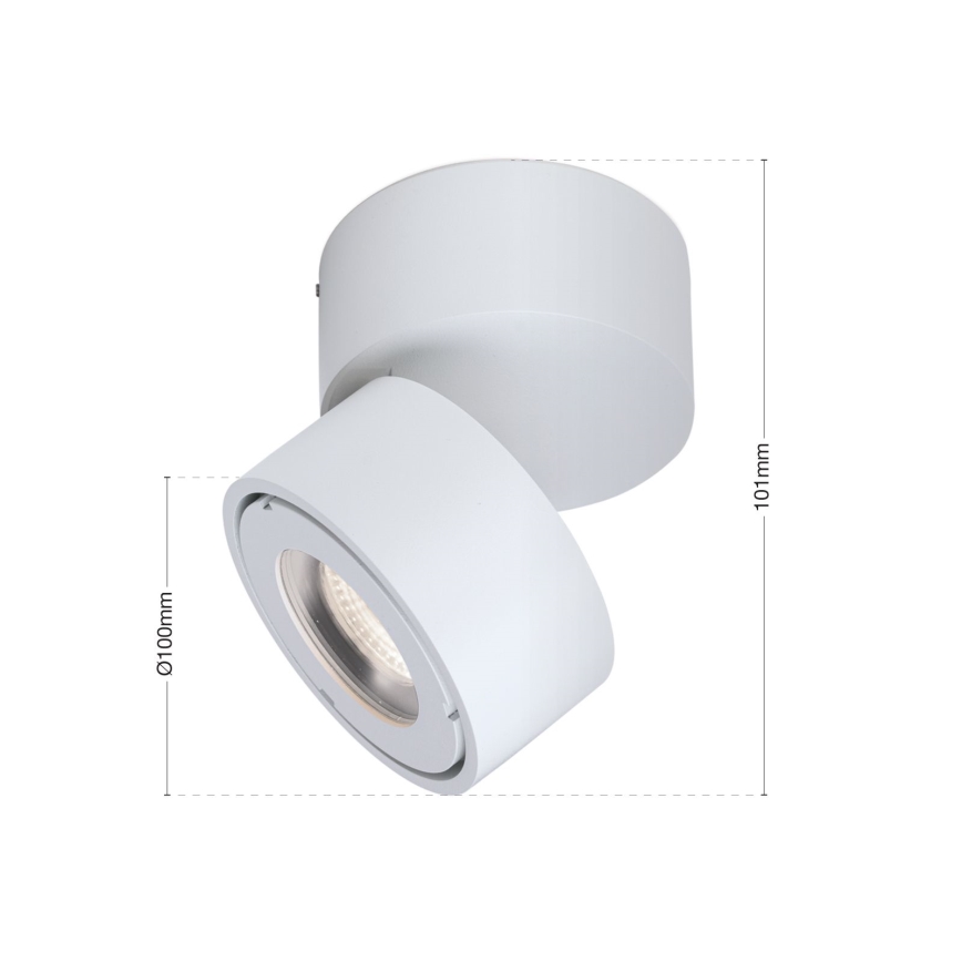 LED Димируем баня спот HARVEY LED/15W/230V IP65 бял